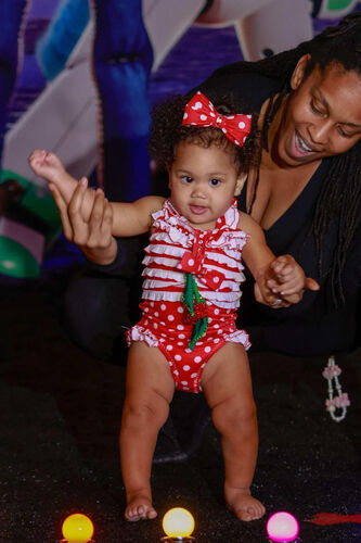 AM- 12/2 Cherry Glitz swim