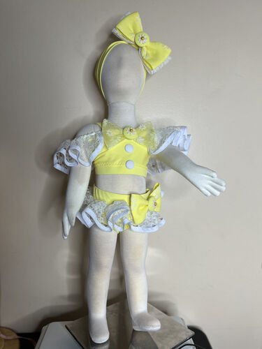 AM- 9/18 Yellow Daisy Natural Shuggy Swim