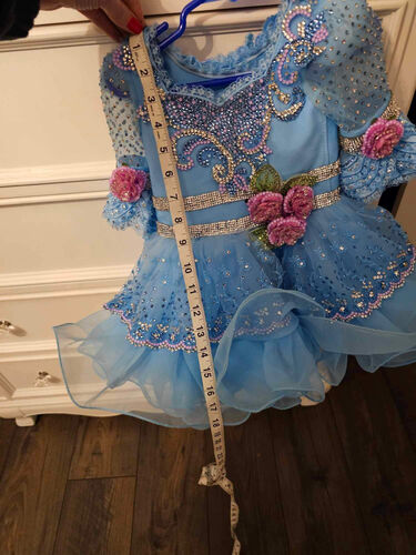 AM- 18/3 Blue Ruby Belle Glitz Dress