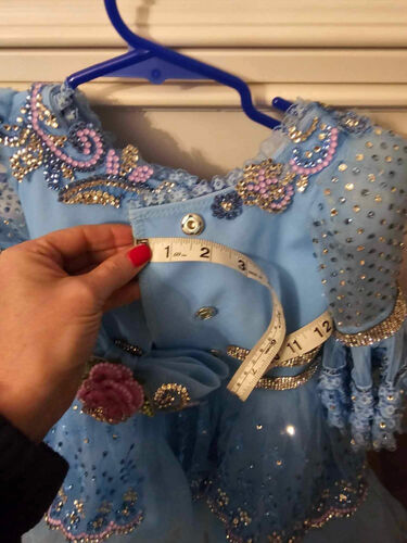 AM- 18/3 Blue Ruby Belle Glitz Dress