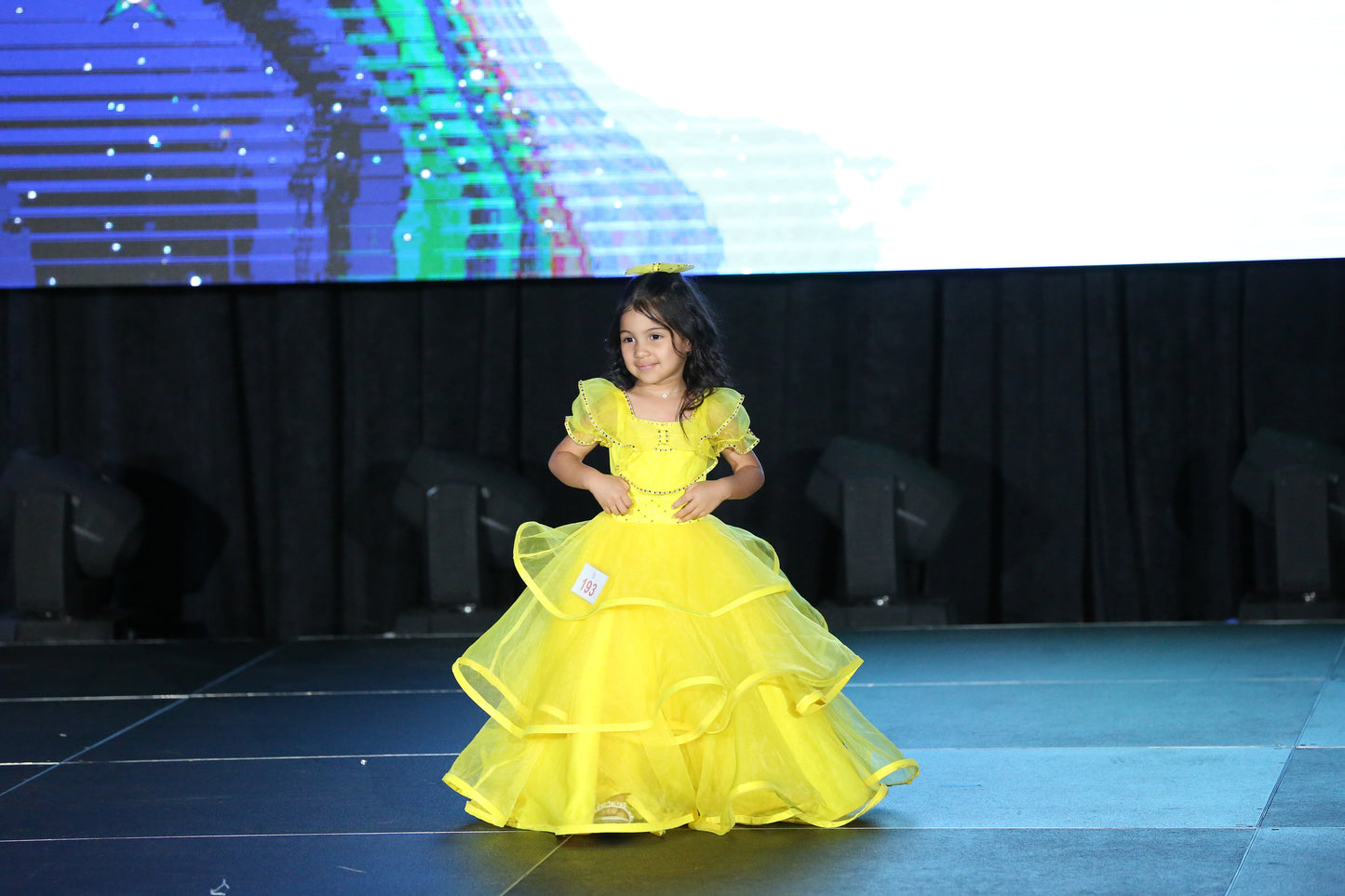 MA- Yellow Dollhouse Gown 2/4