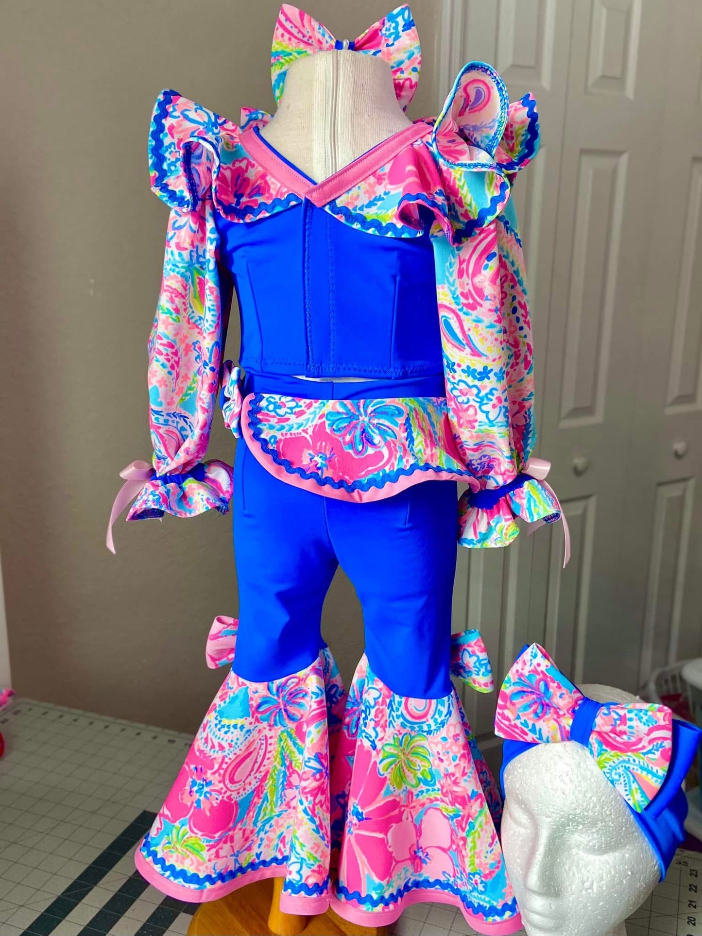 AM- Blue Lilly Casual 12/2 slim 3