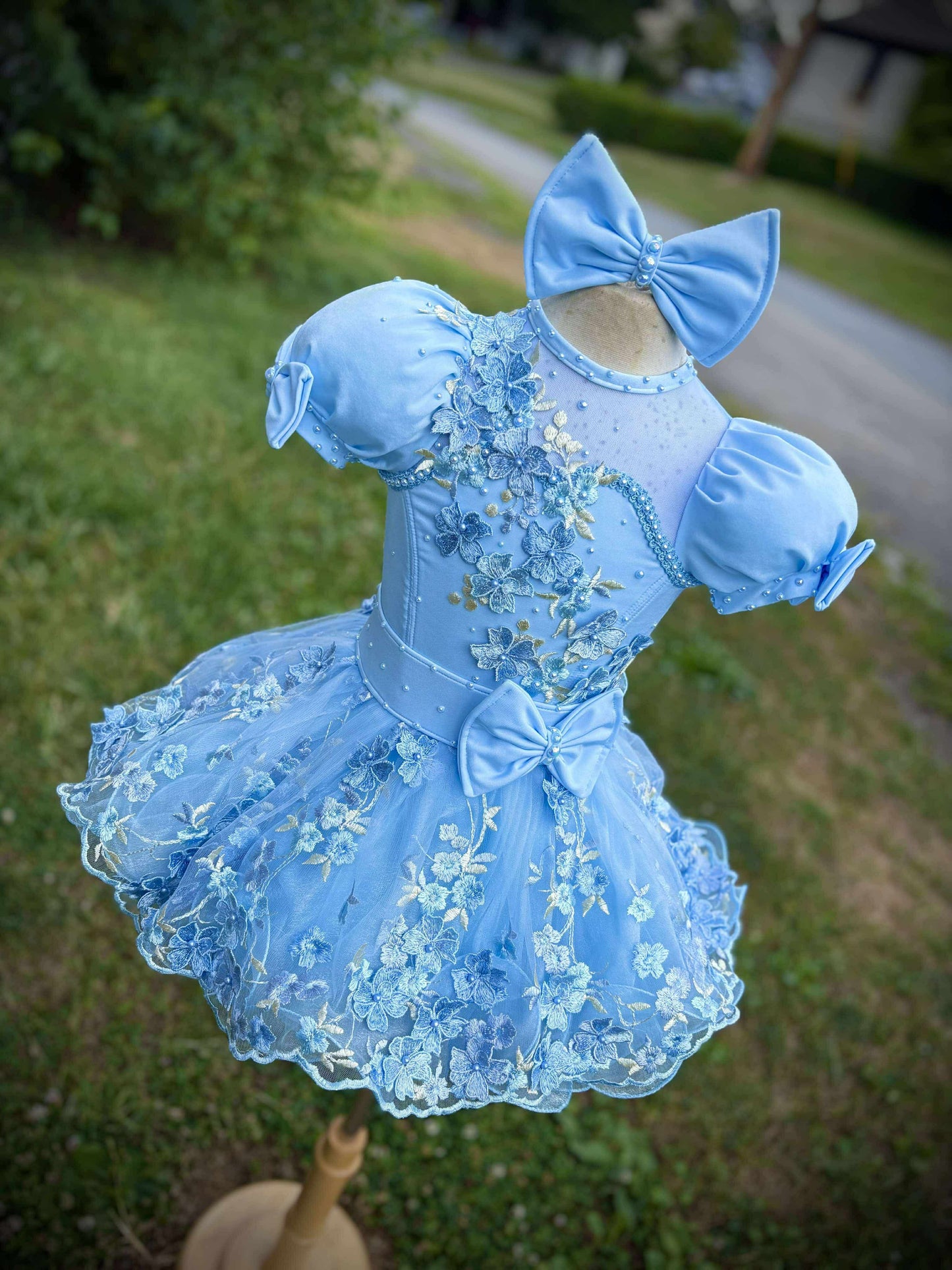 AM- Boo Bear Natural Blue Dress 18/3- 2/4