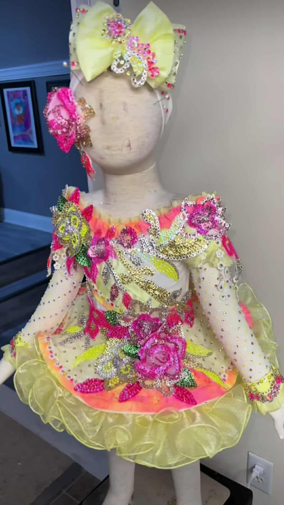 AM- Yellow Shuggy 18/3 dress