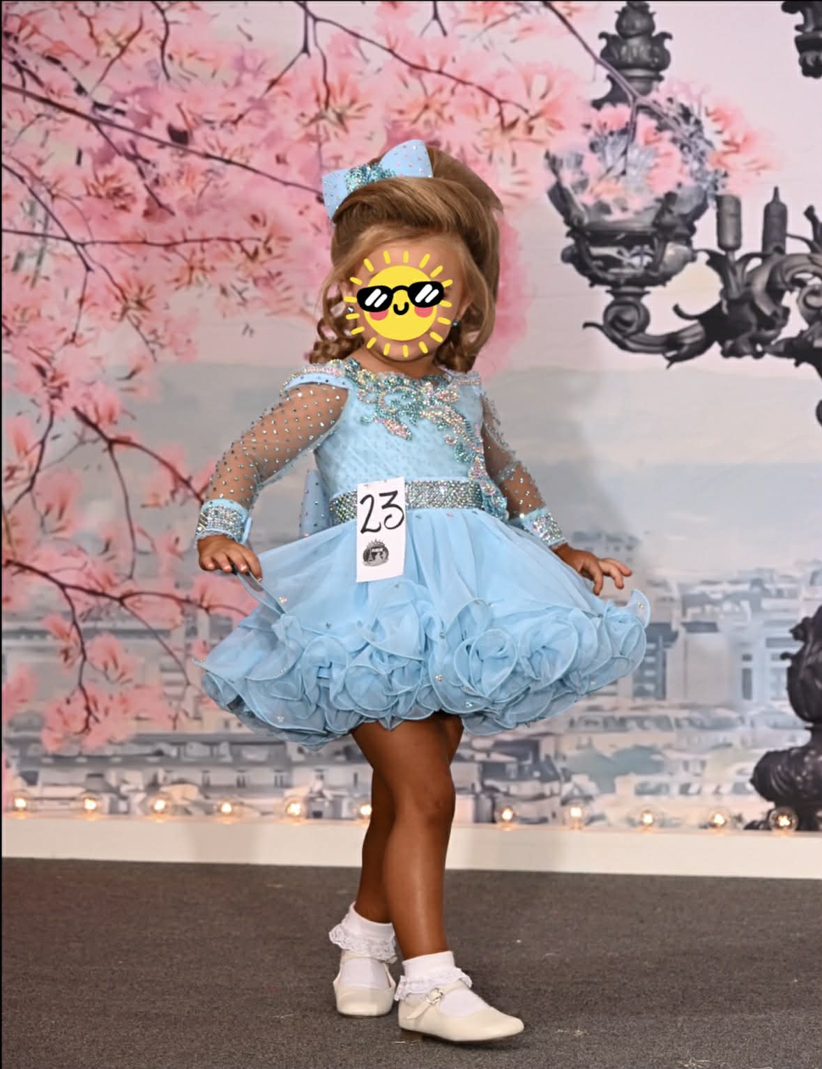 BU- 18/3 2/4 Cinderella Blue Ruby Belle