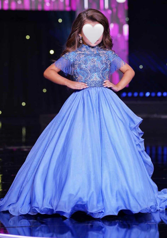 BU- 5T Periwinkle Long Gown