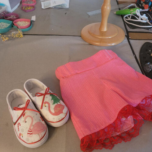 AM- 12/2 Christmas Flamingo Casual