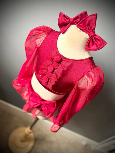 AN- 2/3 Red Boobear Casual/swim