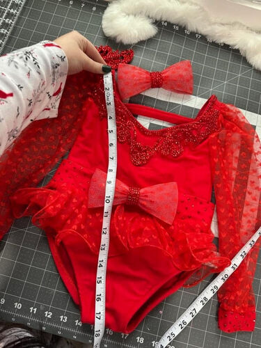 AM- 18/3 Red Glitz Swim