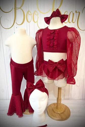 AN- 2/3 Red Boobear Casual/swim