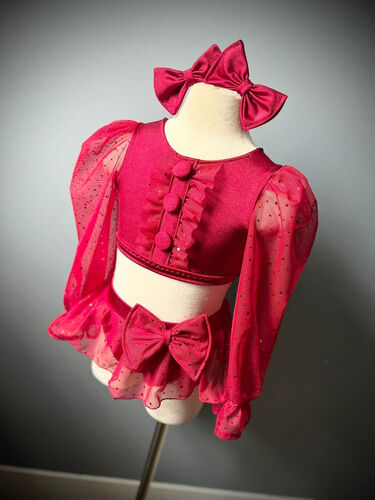 AN- 2/3 Red Boobear Casual/swim