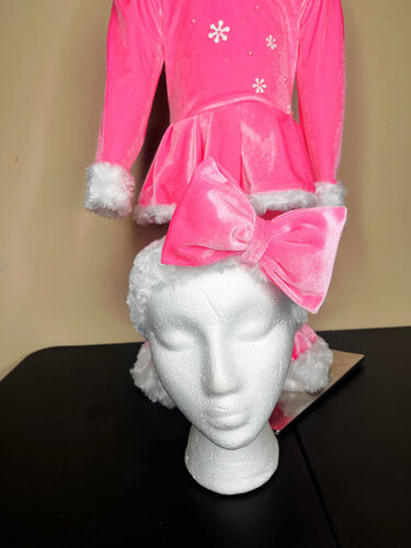 AN- 12/2 Boobear Pink snowflake Christmas casual