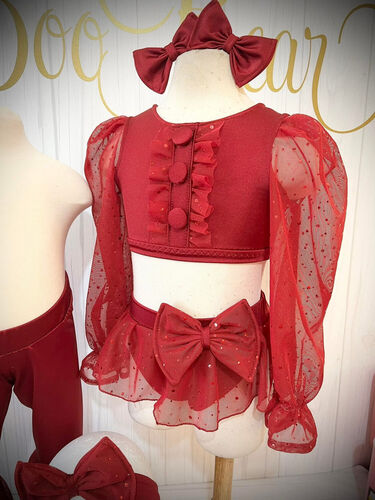 AN- 2/3 Red Boobear Casual/swim