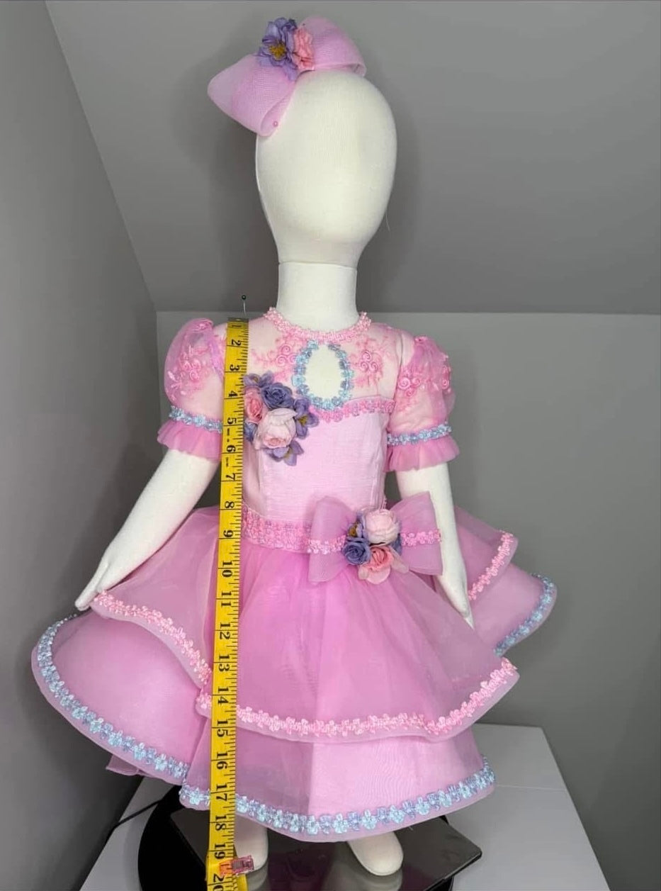 RM- 12/2 Pink Natural Ruby Belle dress
