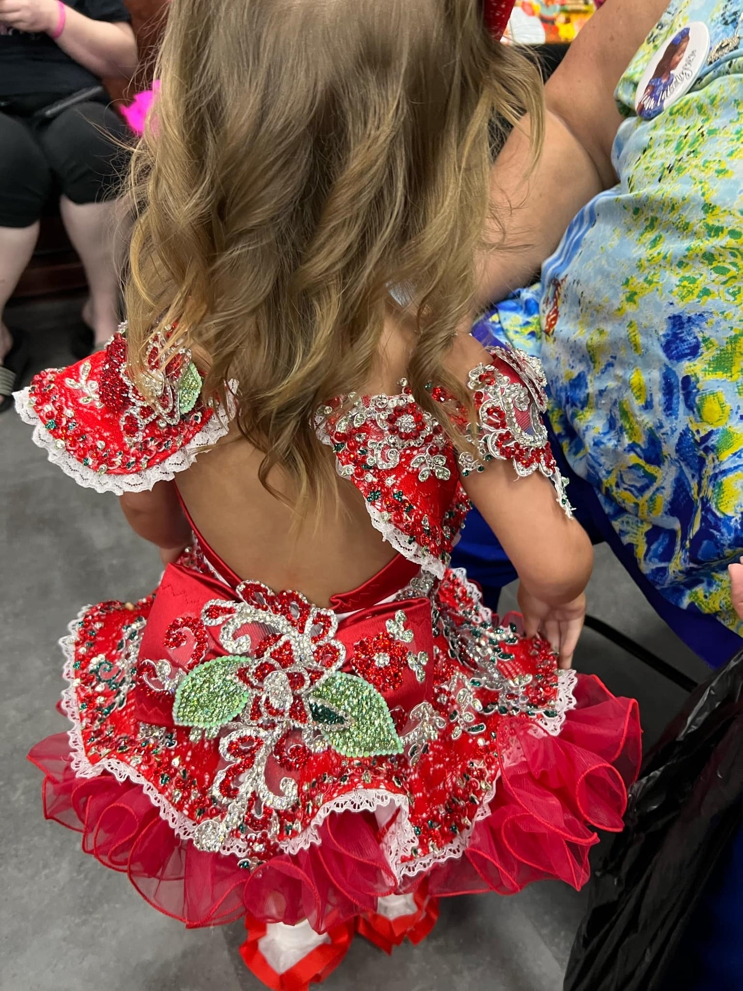 RM- 12/2 Christmas-Inspired Glitz Dress