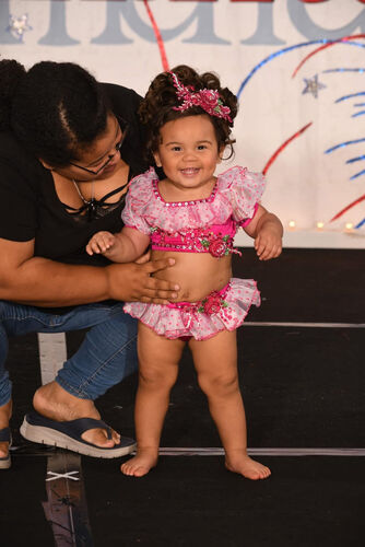 AM- 12/2 Cinderella Fashion Glitz swim