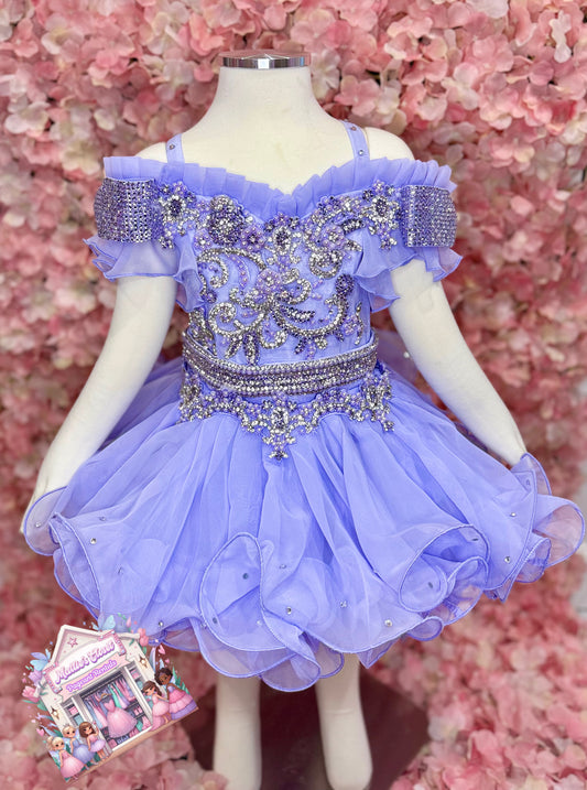 TT- 18/3 Lilac Glitz Toni O Dress