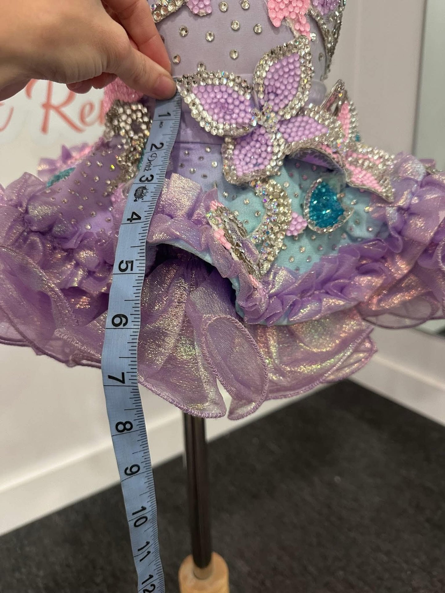 H- 6/18-12/2 Purple Shuggy Glitz Dress