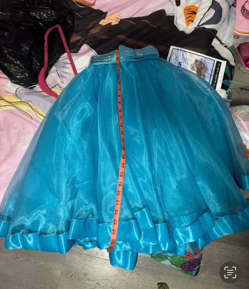 AM- Asia Lewis Blue Glitz Dress 3/5