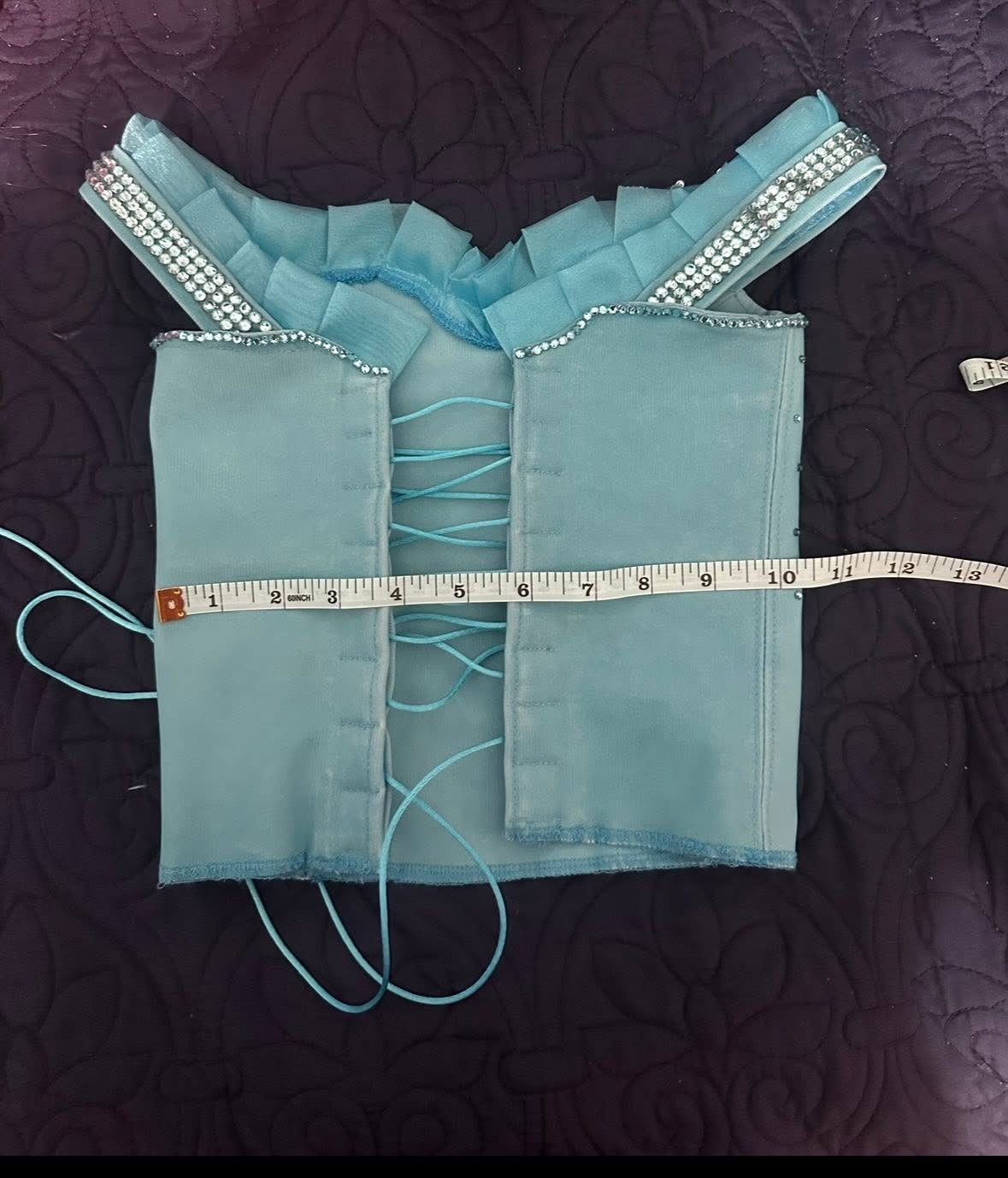 AM- Asia Lewis Blue Glitz Dress 3/5