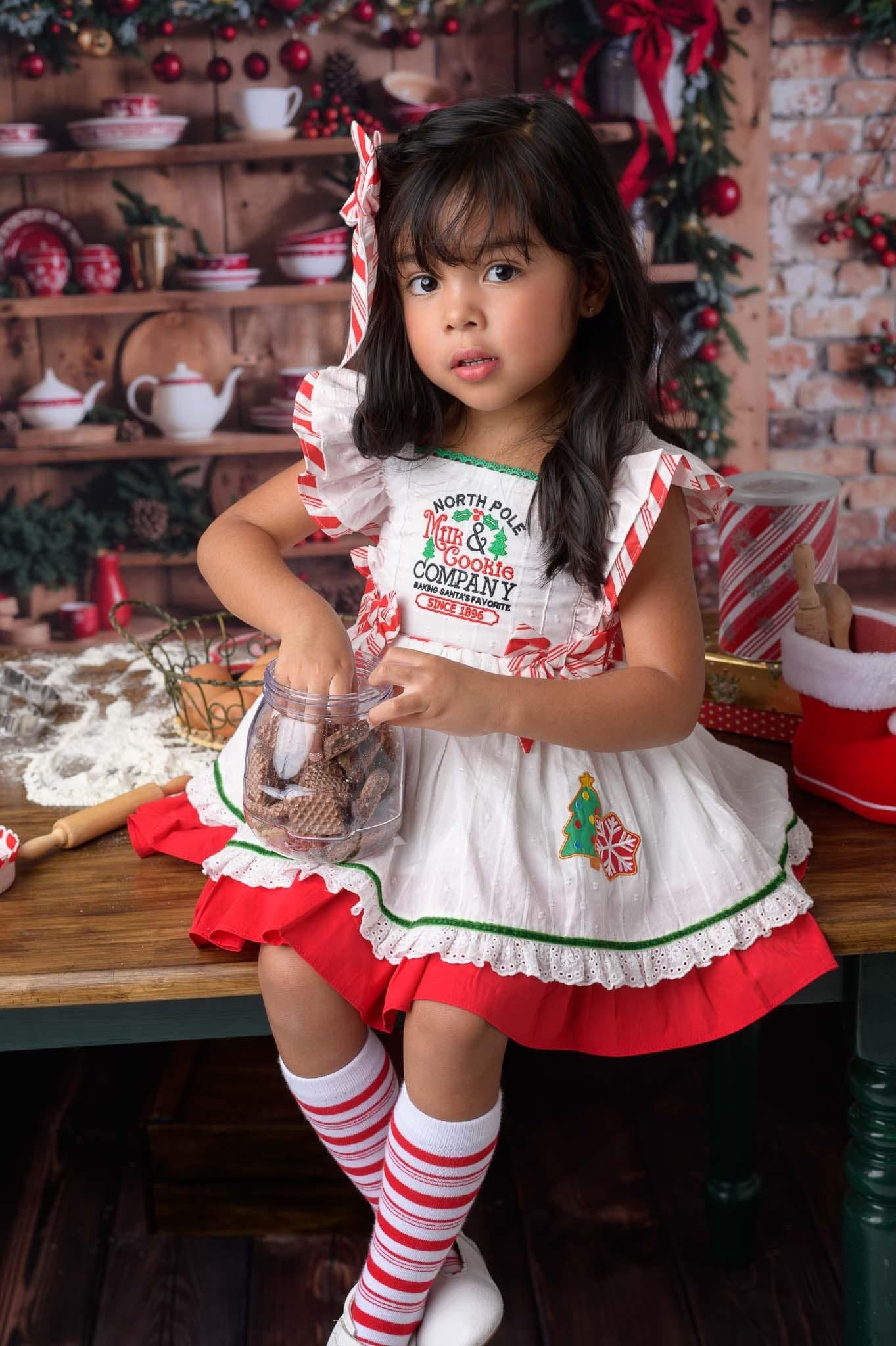 AM- North Pole Christmas casual dress 18/3