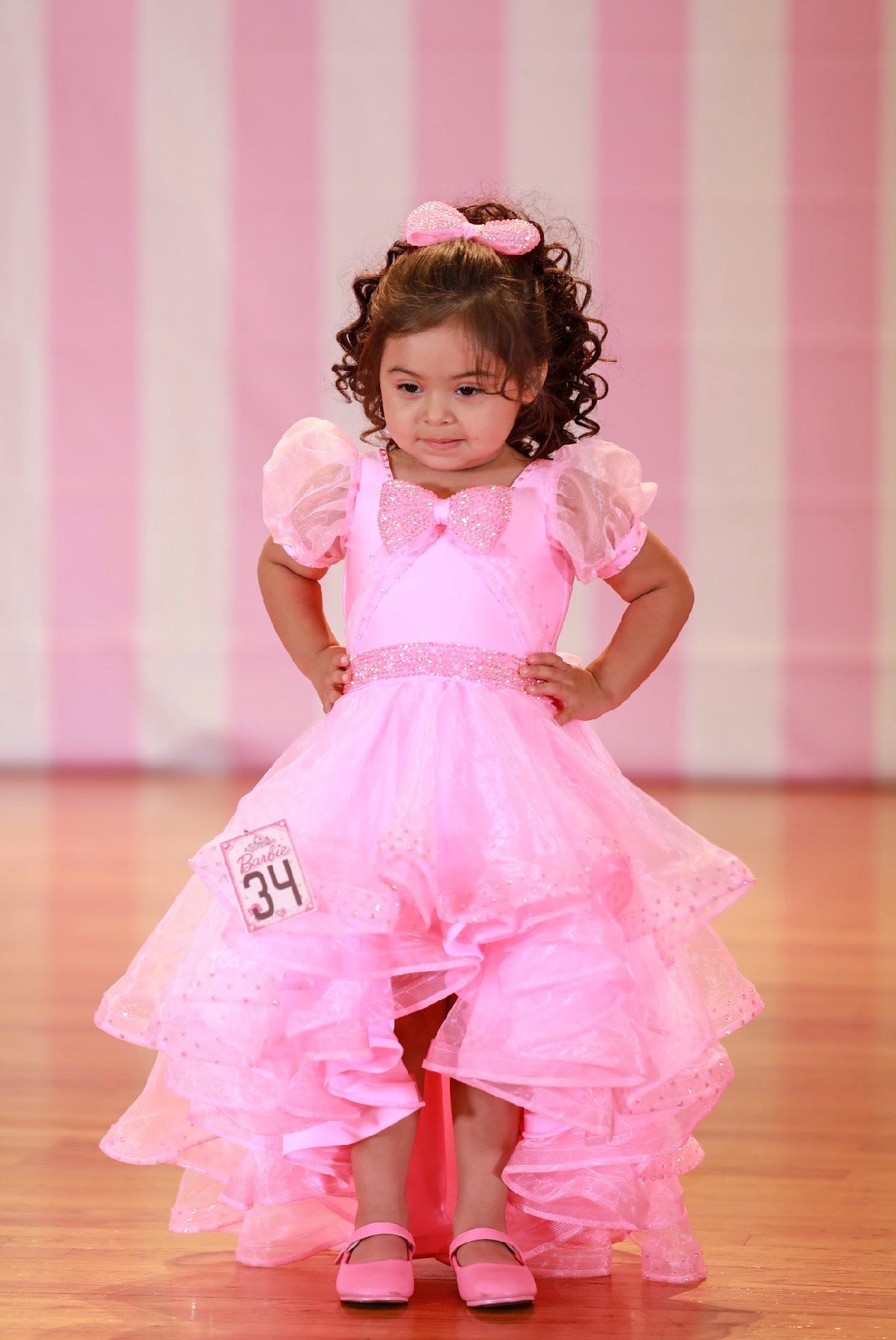 Pretty in pink natural Luna dress 2/4