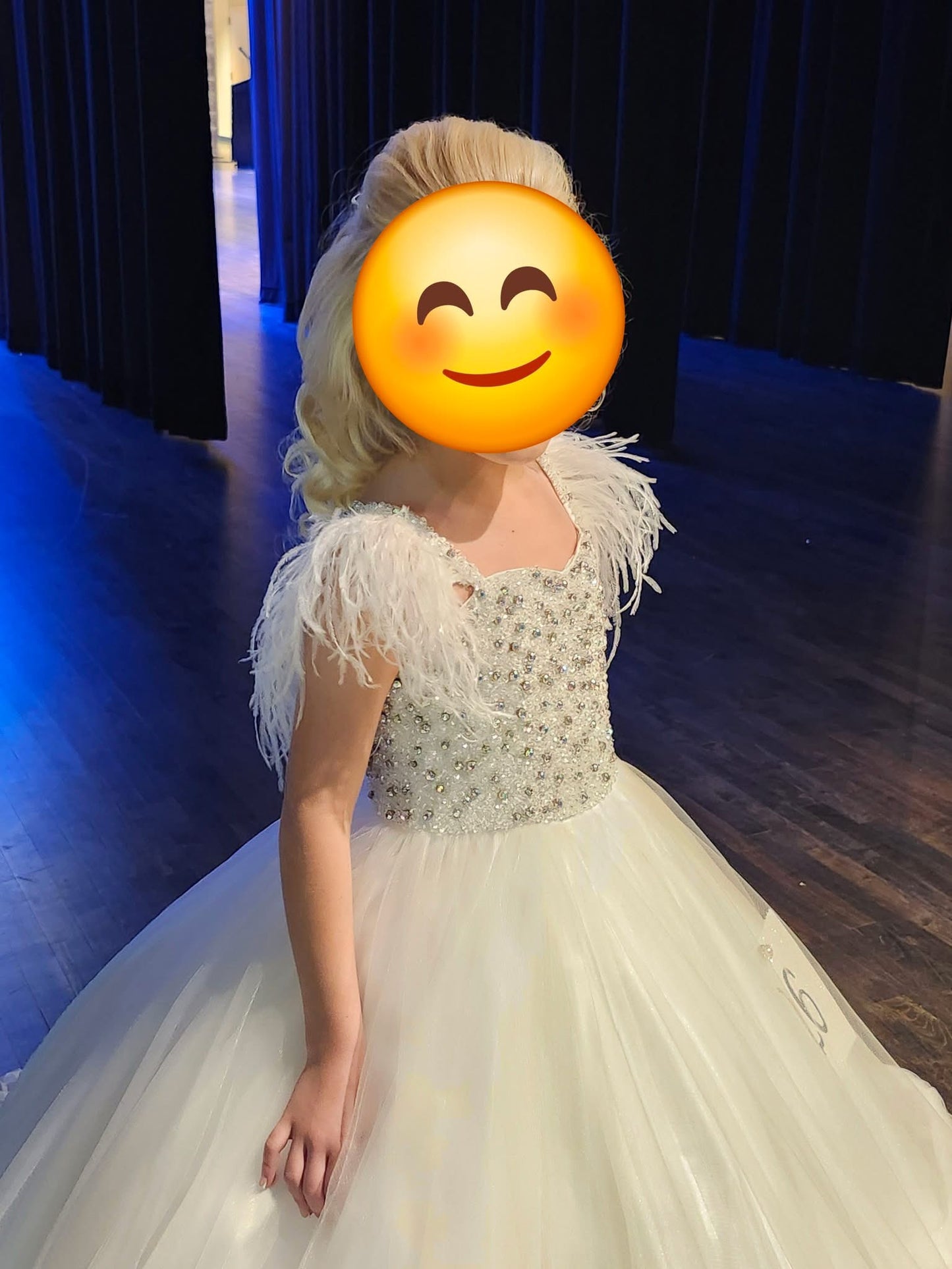 TT- 6 White Sugar Kayne Long Dress