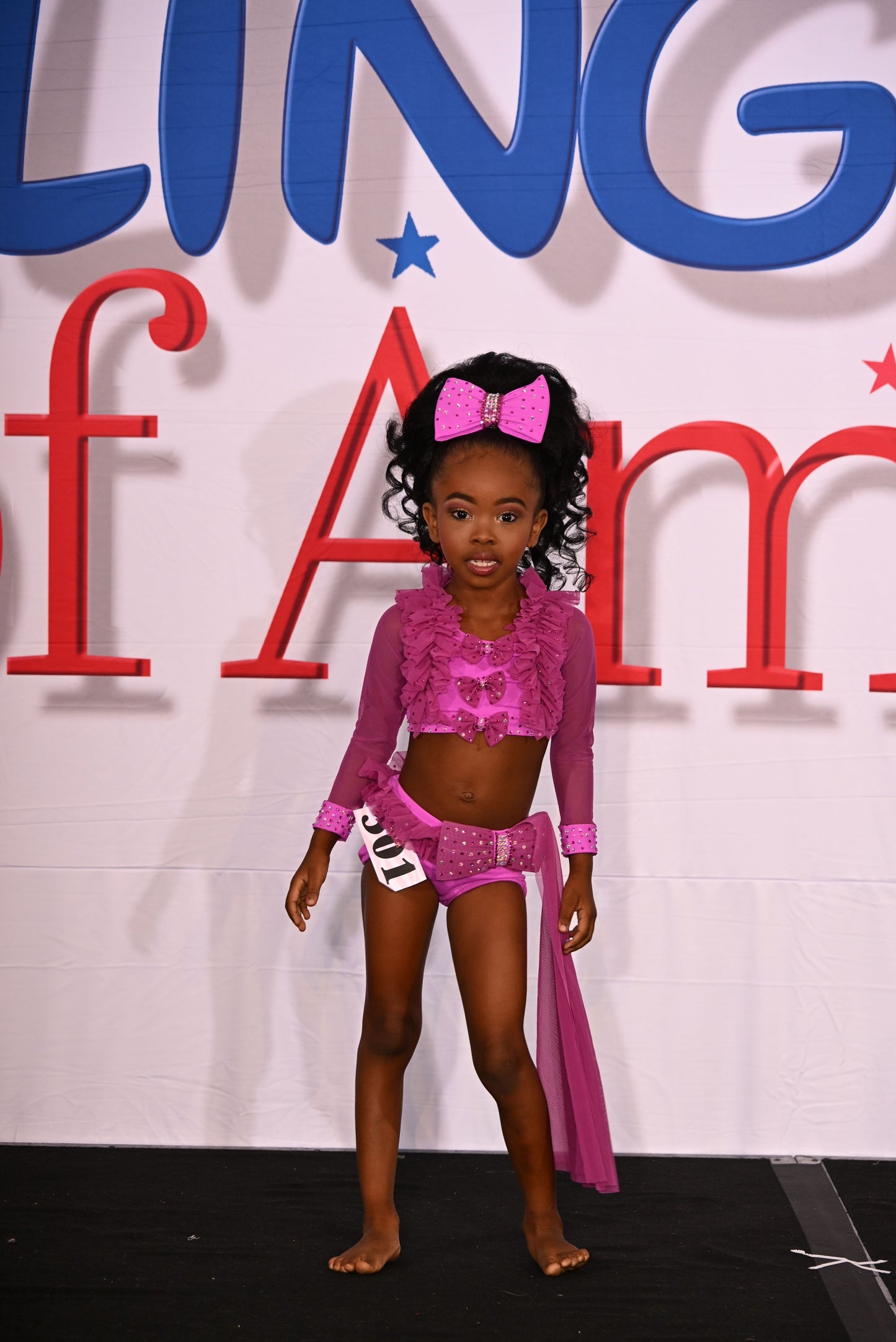 Asia Lewis Glitz swim 3/5