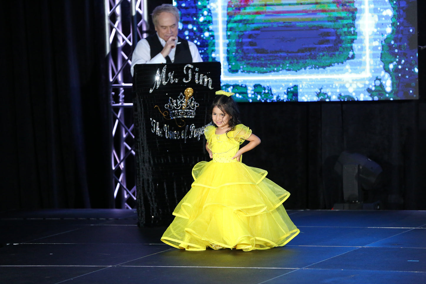 MA- Yellow Dollhouse Gown 2/4