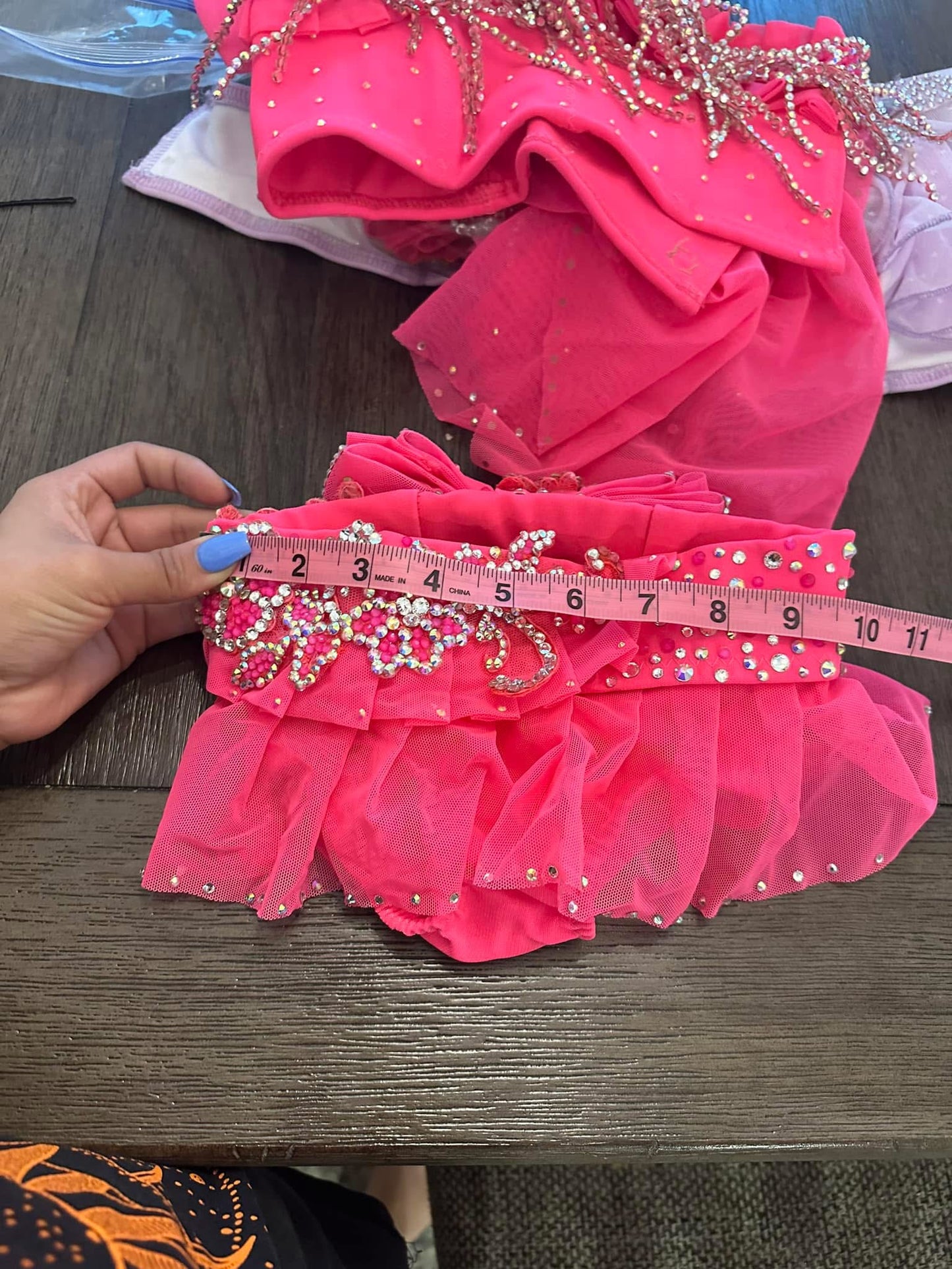 AM- Doll House Hot Pink Glitz Swim 18/3