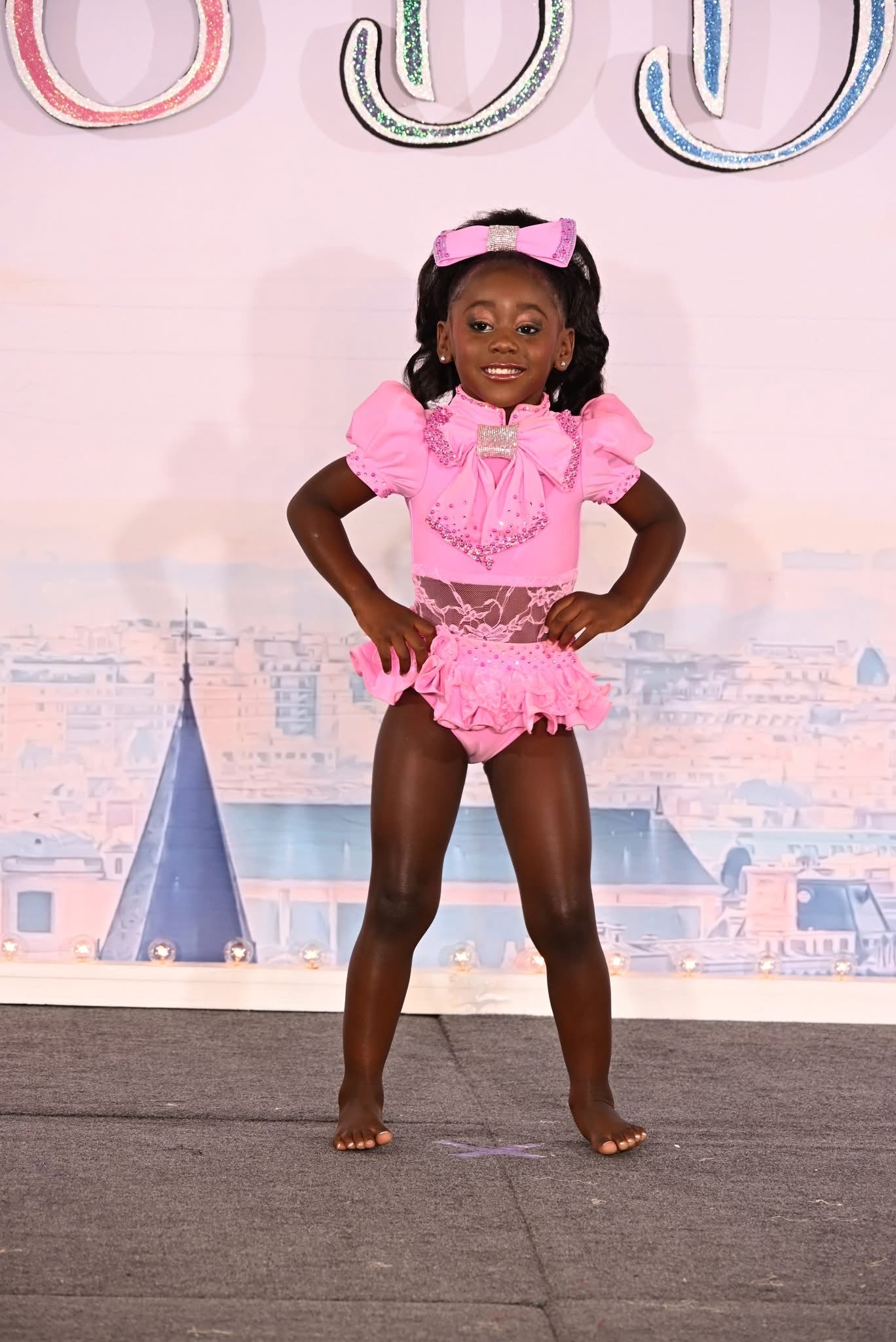 AM- Toni O Pink Glitz  Swim 18/3