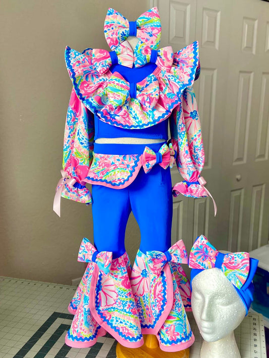 AM- Blue Lilly Casual 12/2 slim 3