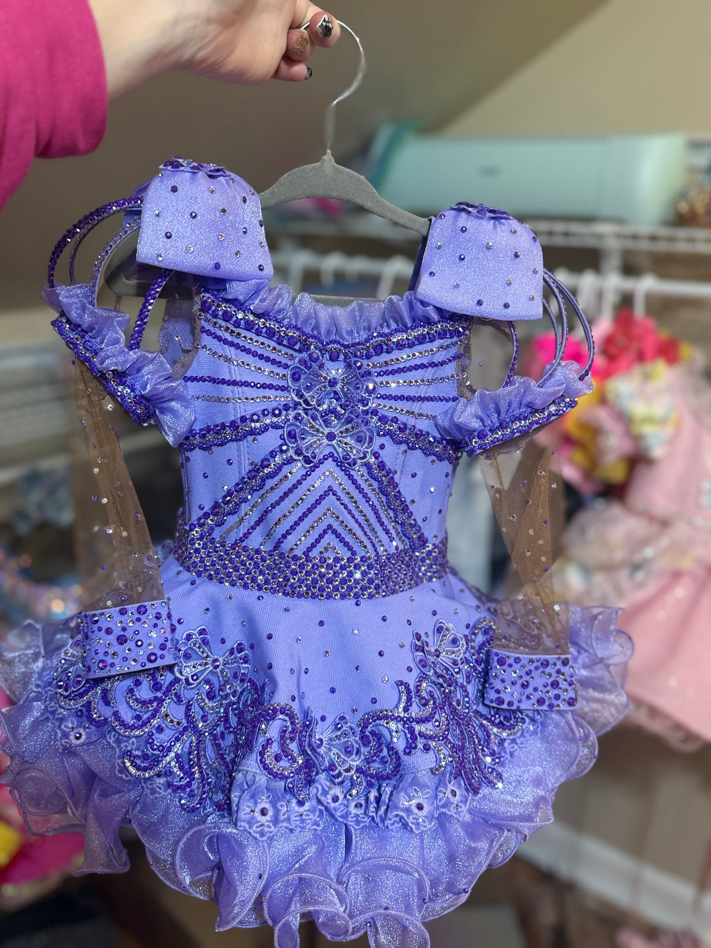 Tt- 18/3 Purple Cinderellas Fashion