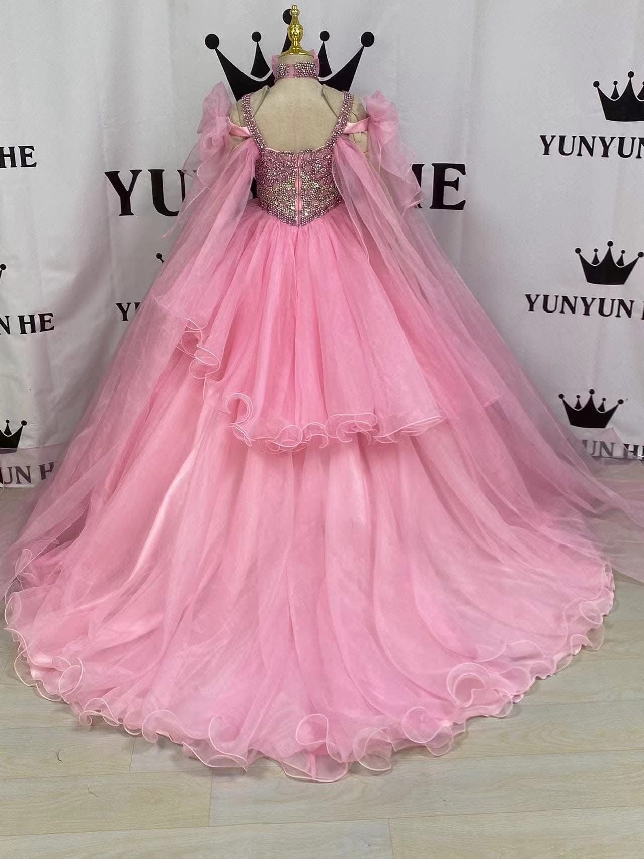 MA- Size 4 Yunyun He Glitz Gown
