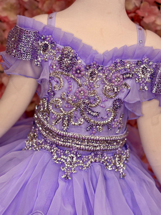 TT- 18/3 Lilac Glitz Toni O Dress