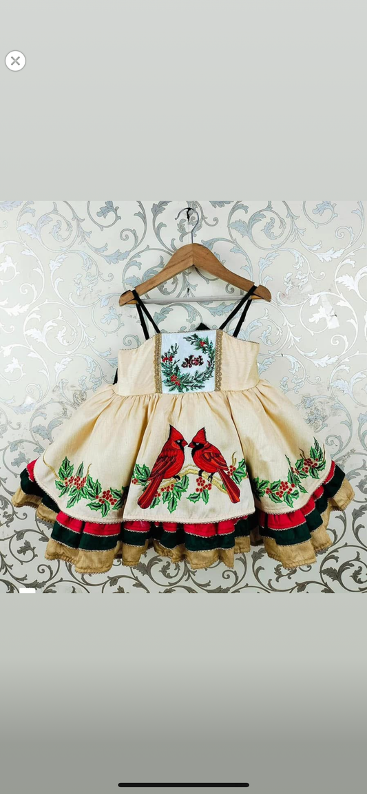 AM- Cardinals in Winter christmas causal 18/3 ooc