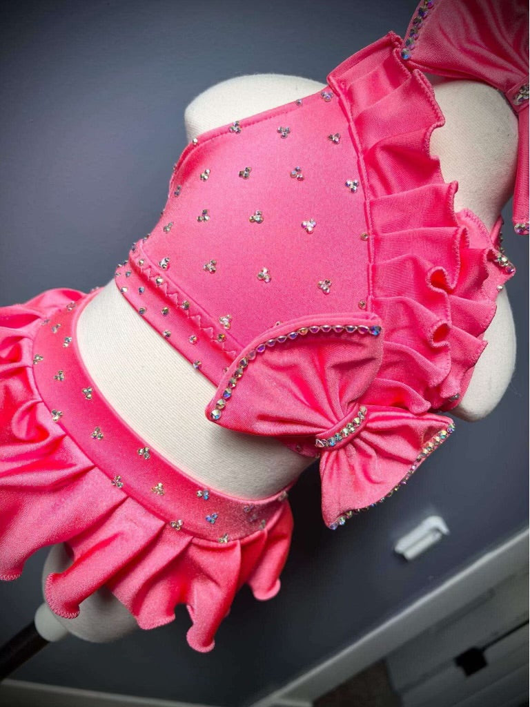 AM- Boo Bear Pink Baby Glitz Swim 18/3