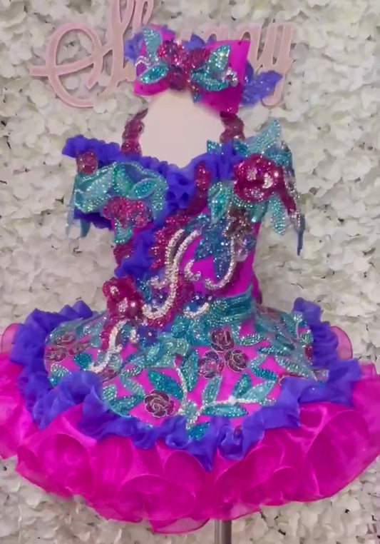 TT- Magenta and Blue Shuggy 2/4