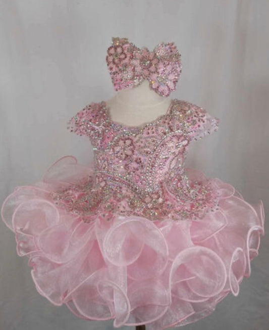 JB- “Angel” Glitz Dress (6/12M)