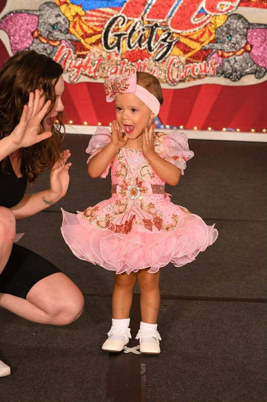 TT- Coral Glitz Ruby Belle 12/2