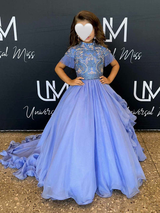 BU- 5T Periwinkle Long Gown