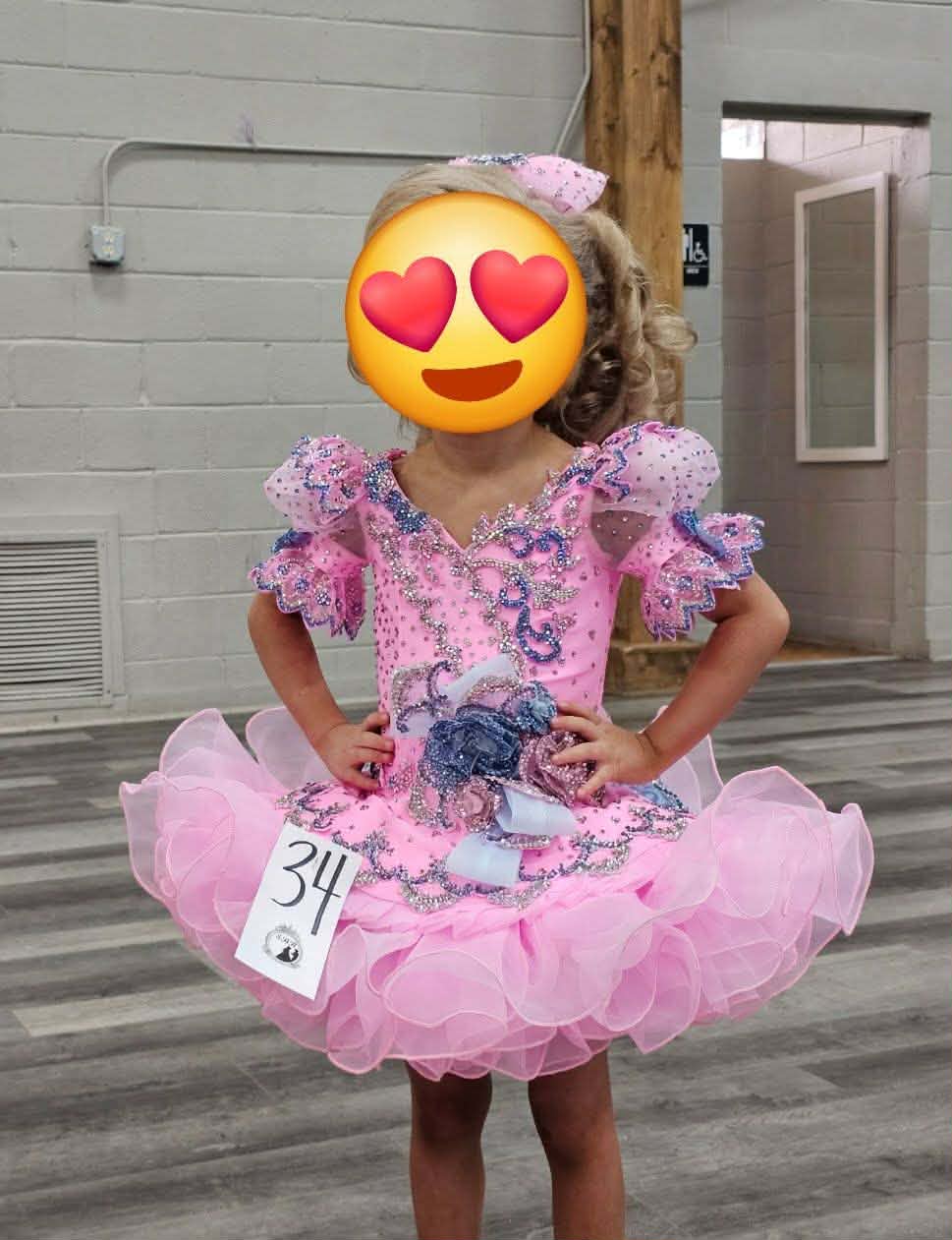 Pink Ruby Belle Glitz Dress 18/3