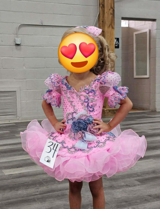 Pink Ruby Belle Glitz Dress 18/3