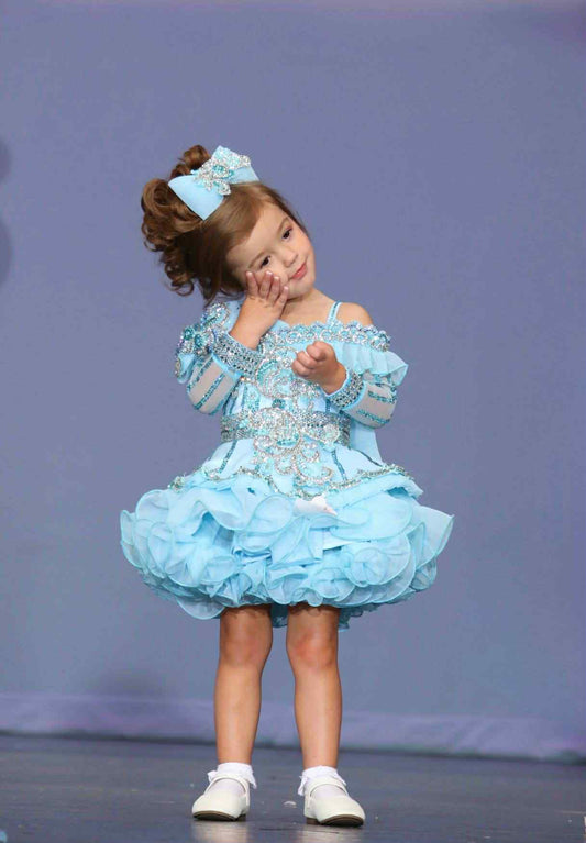 TT- 18/3 Cinderella Blue Toni O Glitz