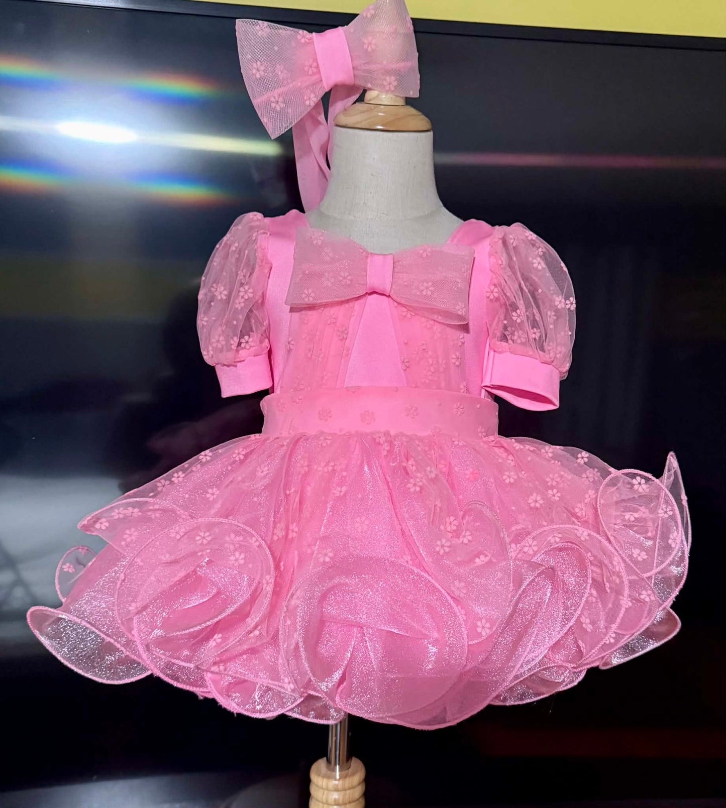 AM- Hannah Hack Pink Natural dress 12/2