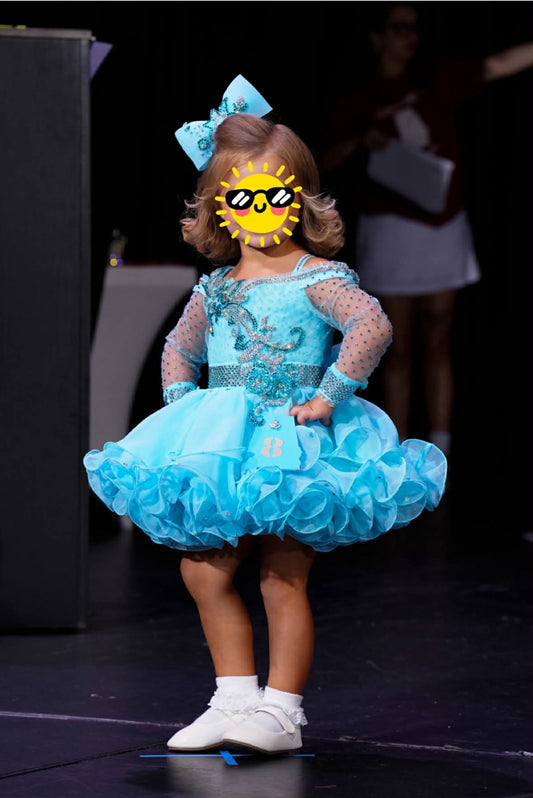 BU- 18/3 2/4 Cinderella Blue Ruby Belle