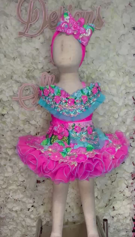 TT- 12/2 Lilly Inspo Shuggy Glitz Dress