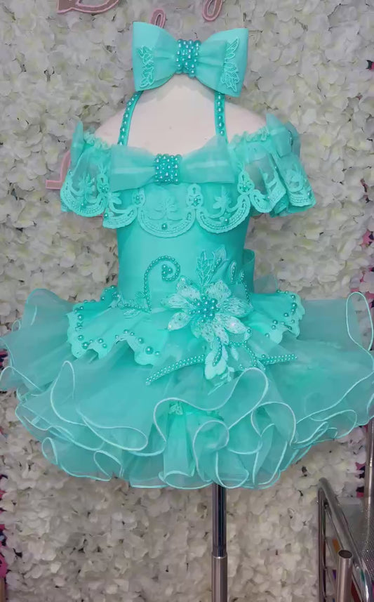 TT- 18/3 Teal Shuggy Natural Dress