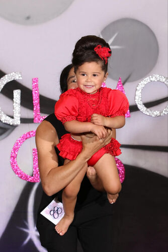 AM- 18/3-2/4 Red Cinderella Glitz swim