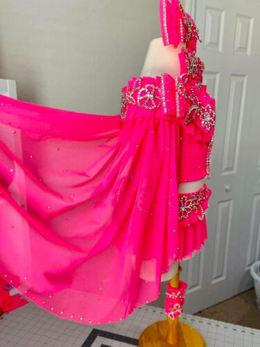 AM- Doll House Hot Pink Glitz Swim 18/3